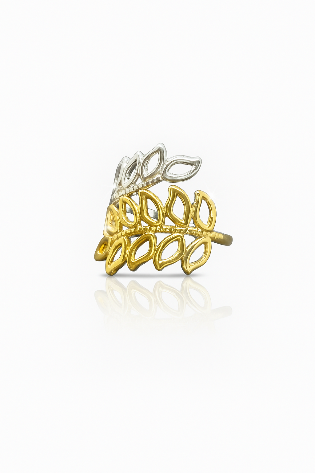 Leaf Motif Ring