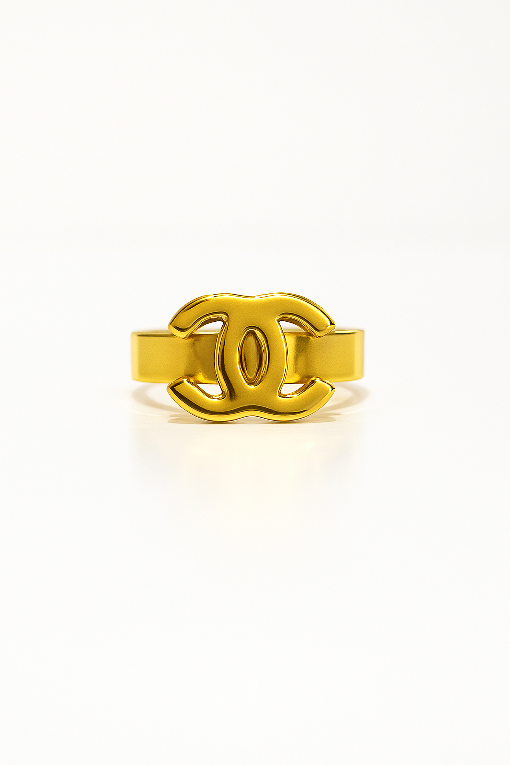Double C Signature Ring