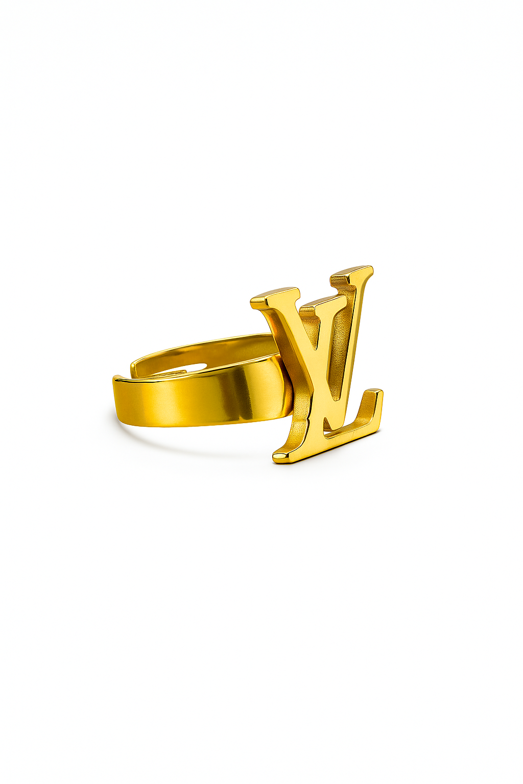 Luxury Logo LV Ring