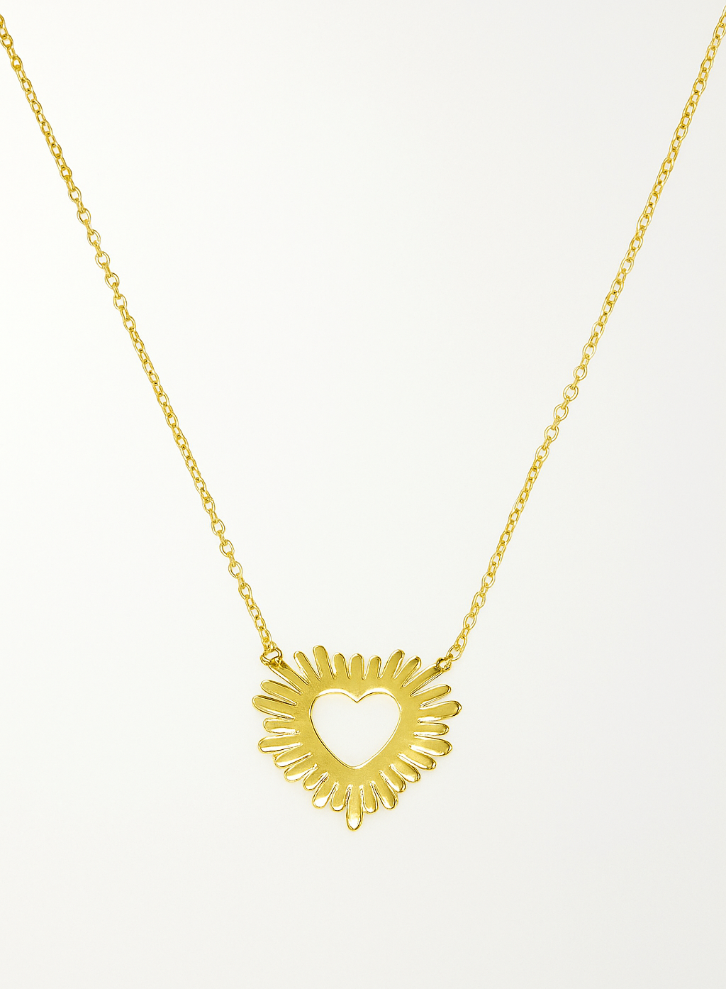 Radiant Love Outline Necklace