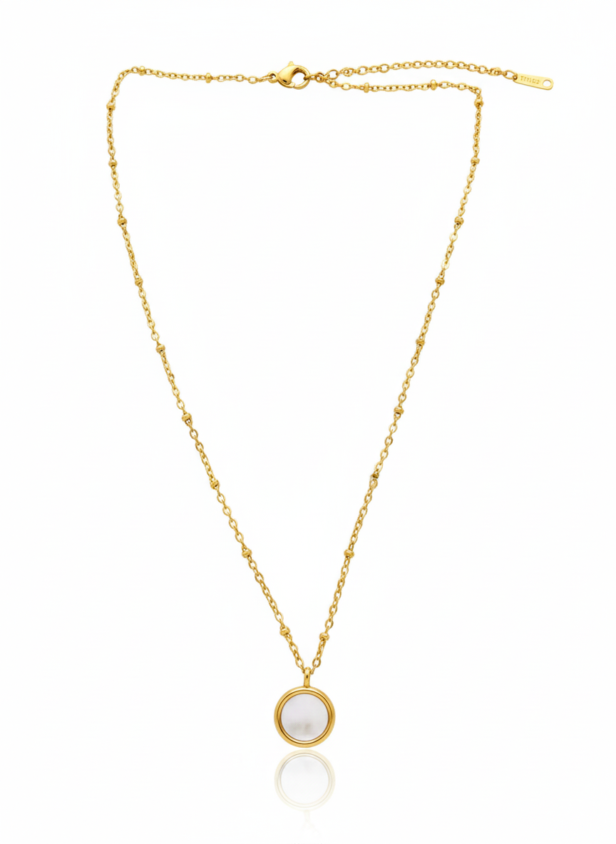 Shell Medallion Necklace