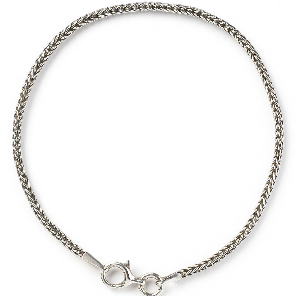 Silver Wheat Chain Bracelet