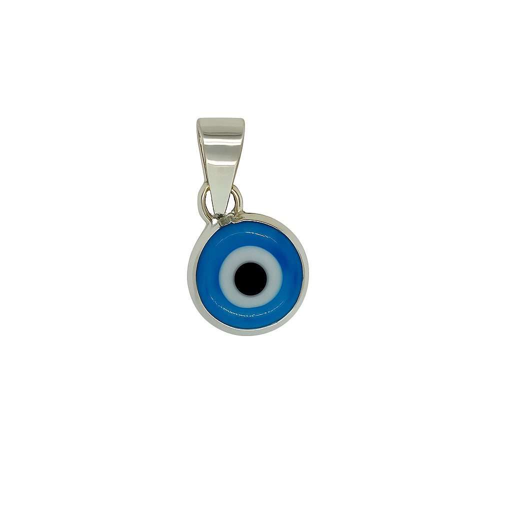 Baby Blue Evil Eye Pendant Charm