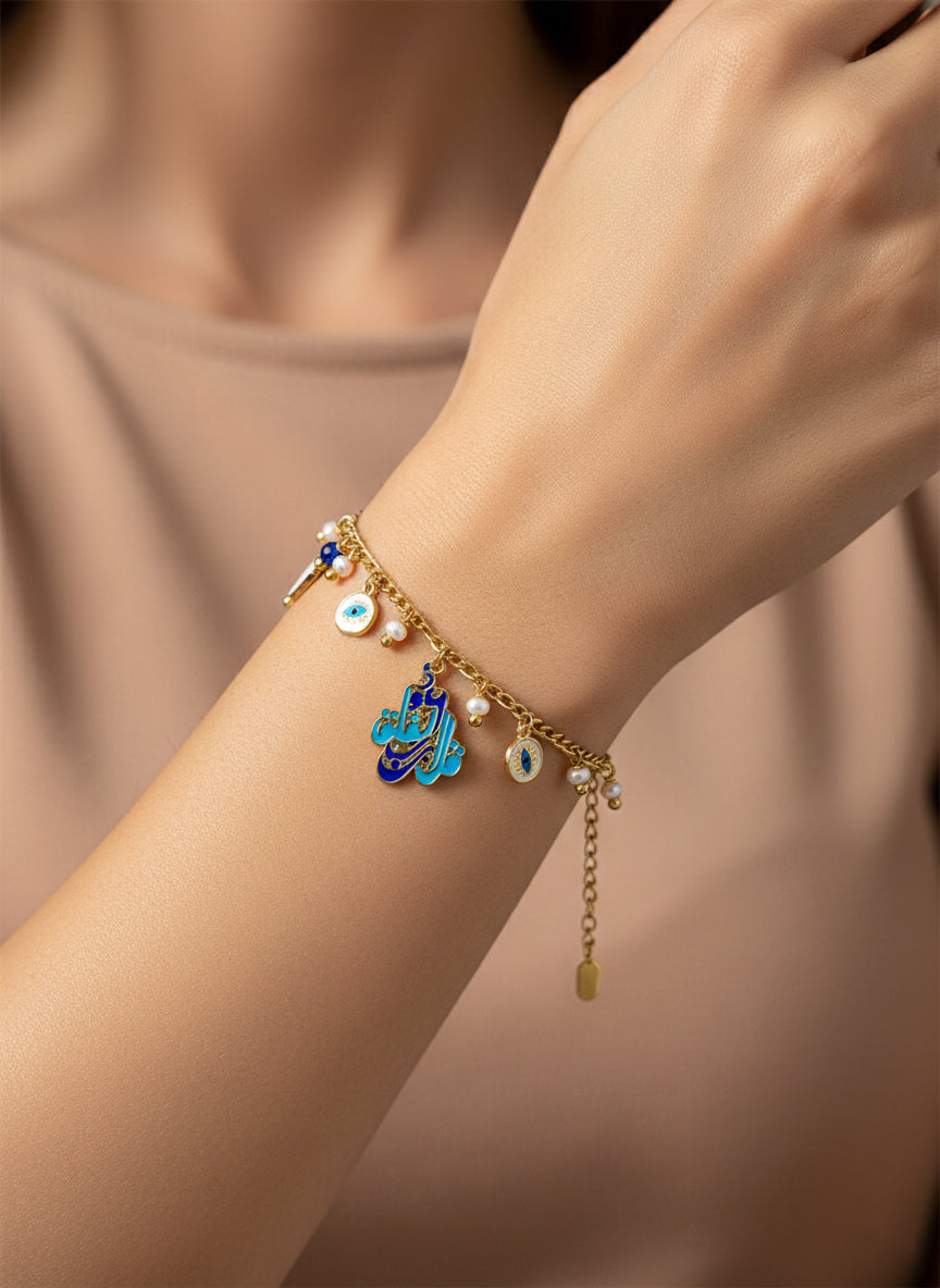 Handcrafted Eternal Charm Bracelet