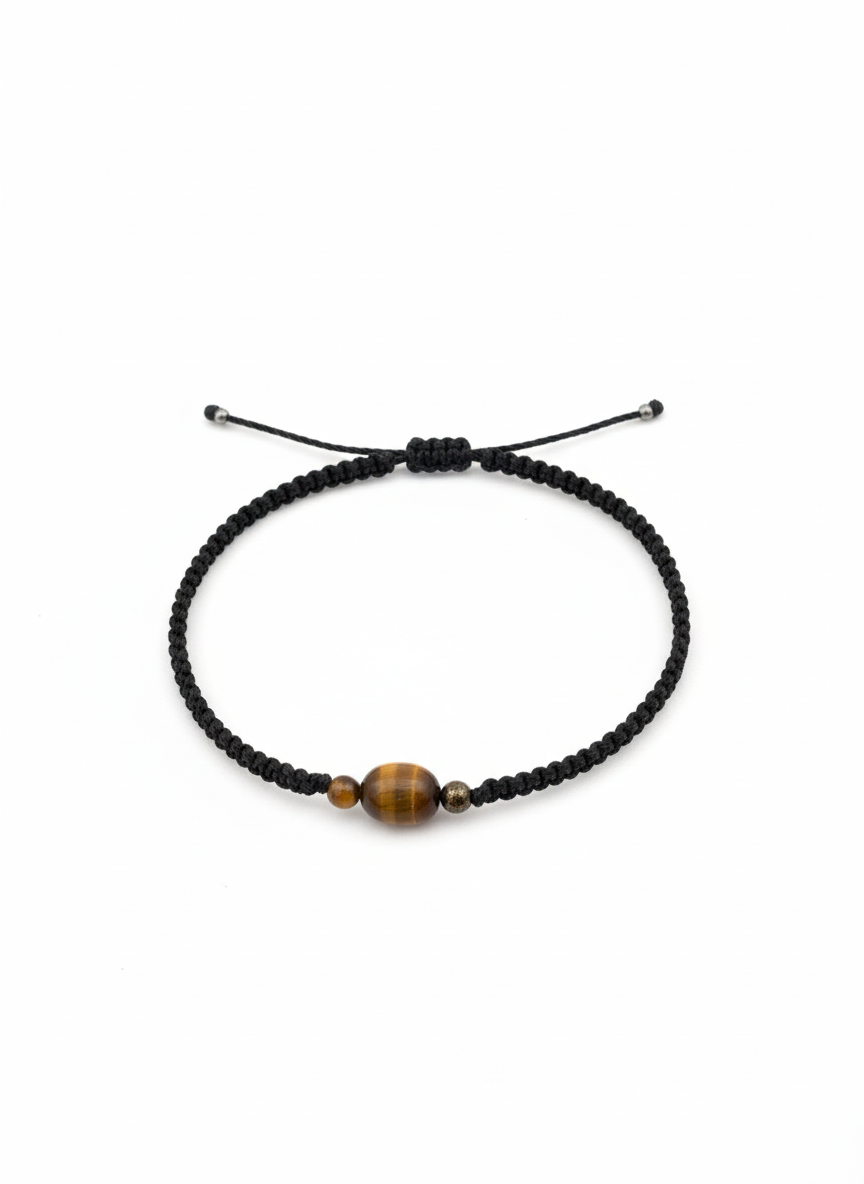 Handcrafted Tiger’s Eye Guardian Bracelet