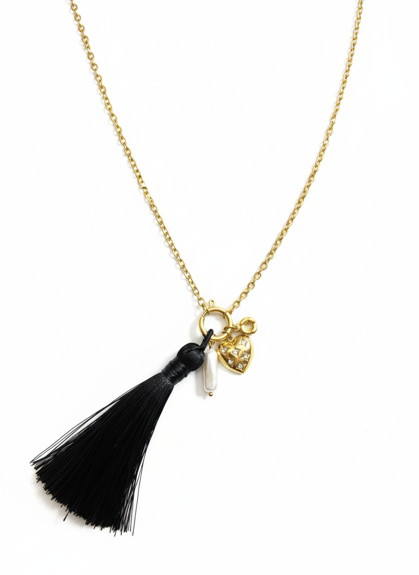 The Midnight Amore Long Necklace