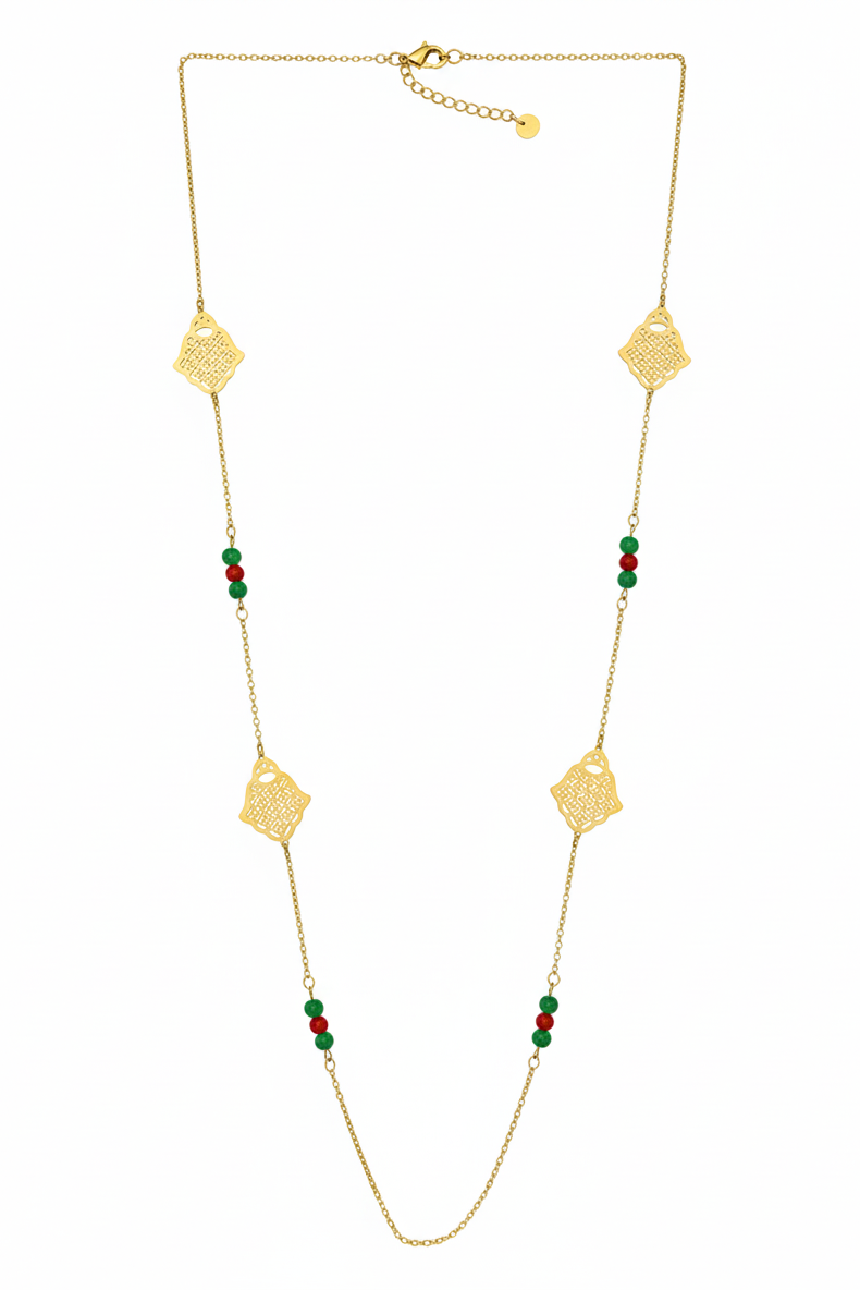Arabesque Harmony Long Necklace