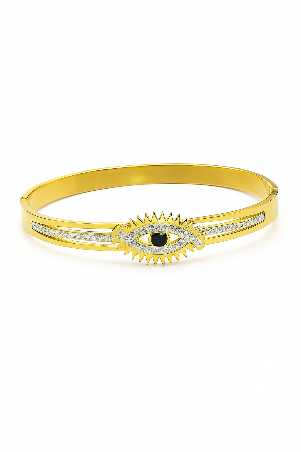 Sparkling Evil Eye Bangle