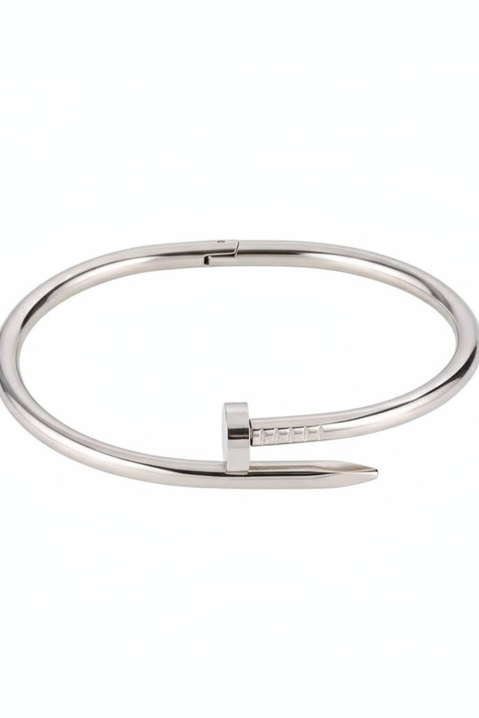 Architectural Nail Cuff Bracelet