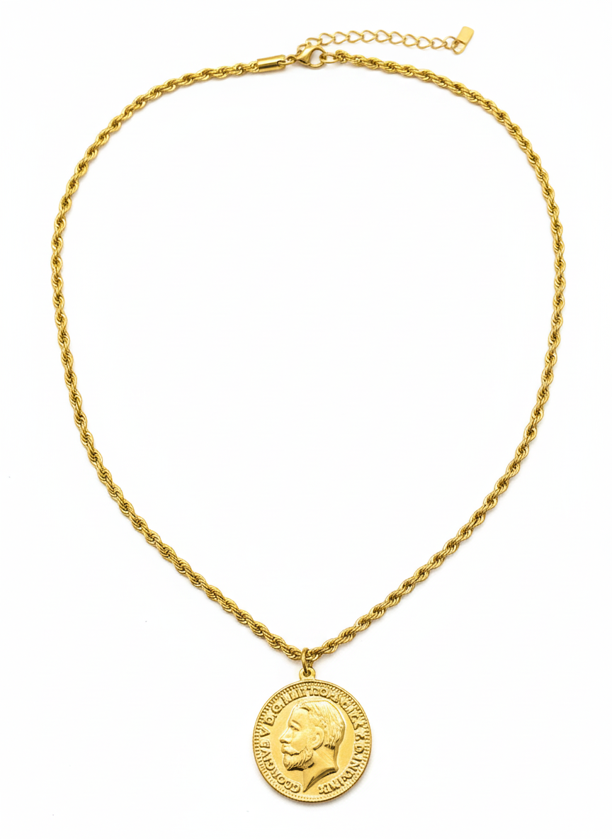 Reversible Monarch Necklace