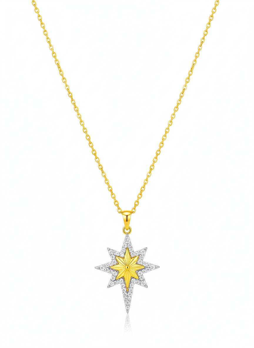 Eternal Compass Star Necklace