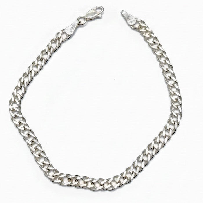 Silver 925 Curb Link Bracelet