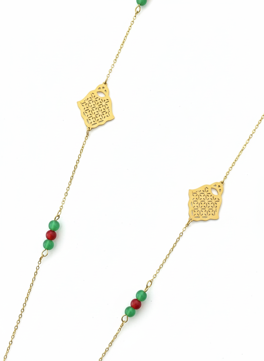 Arabesque Harmony Long Necklace