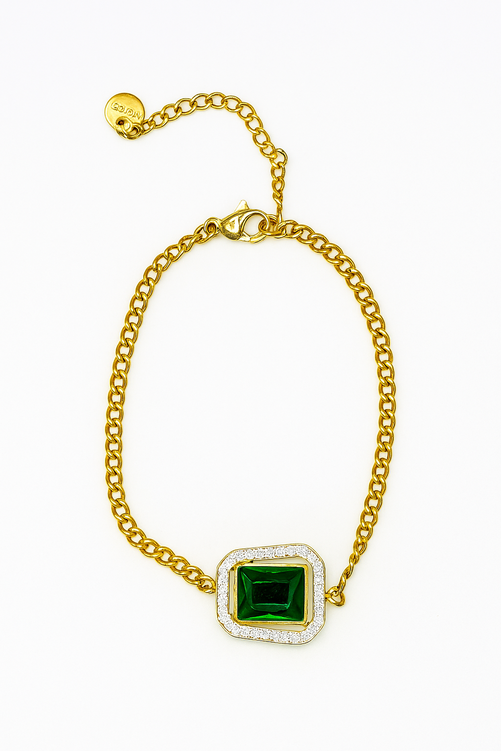 Green Gemstone Bracelet