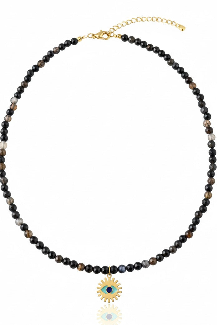 Midnight Eclipse Handmade Choker Necklace