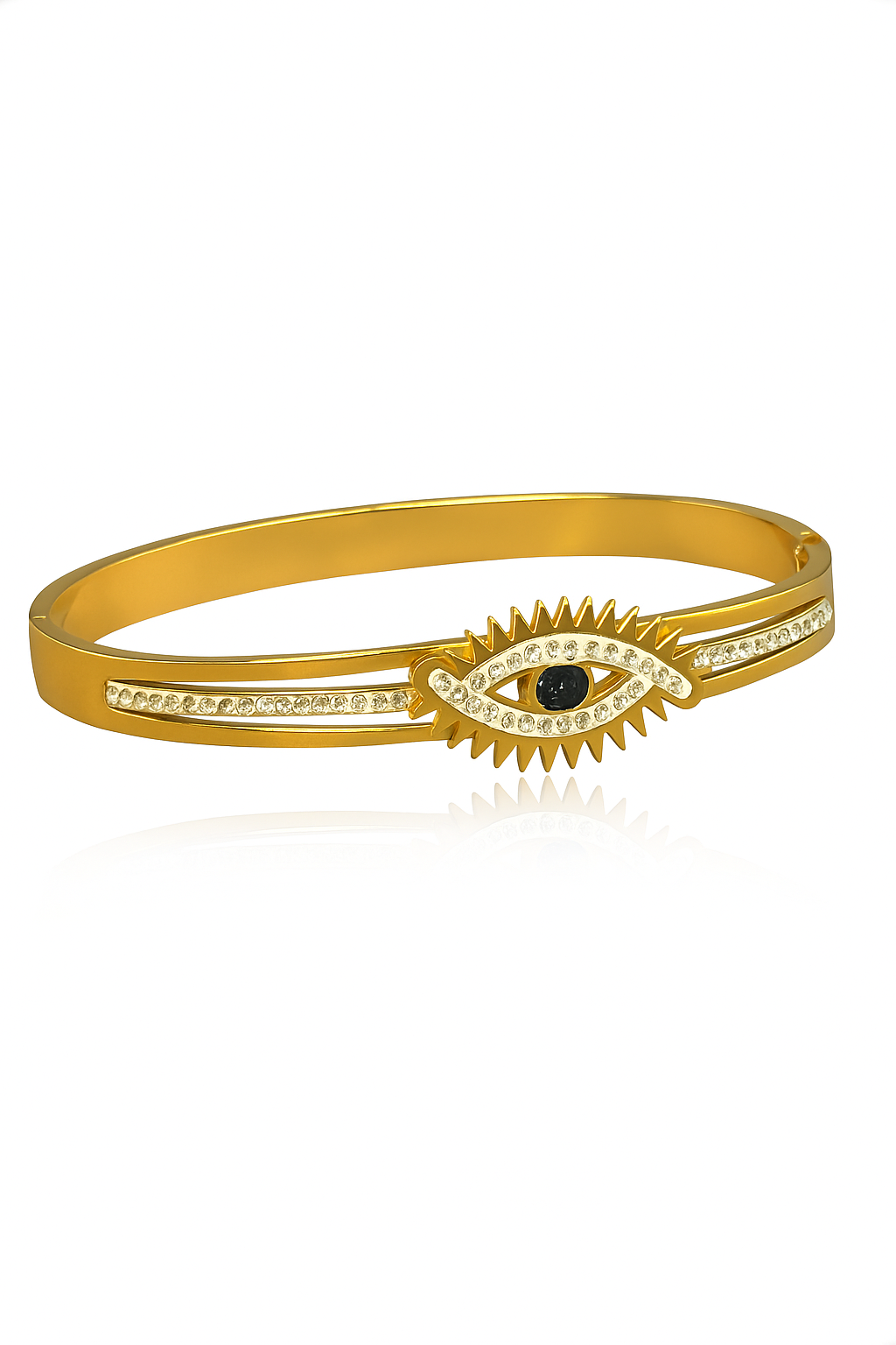 Sparkling Evil Eye Bangle