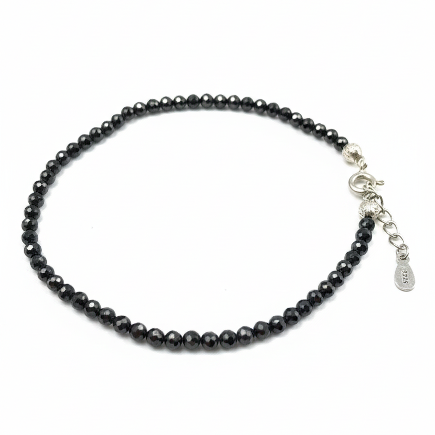 Midnight Onyx Sparkle Bracelet