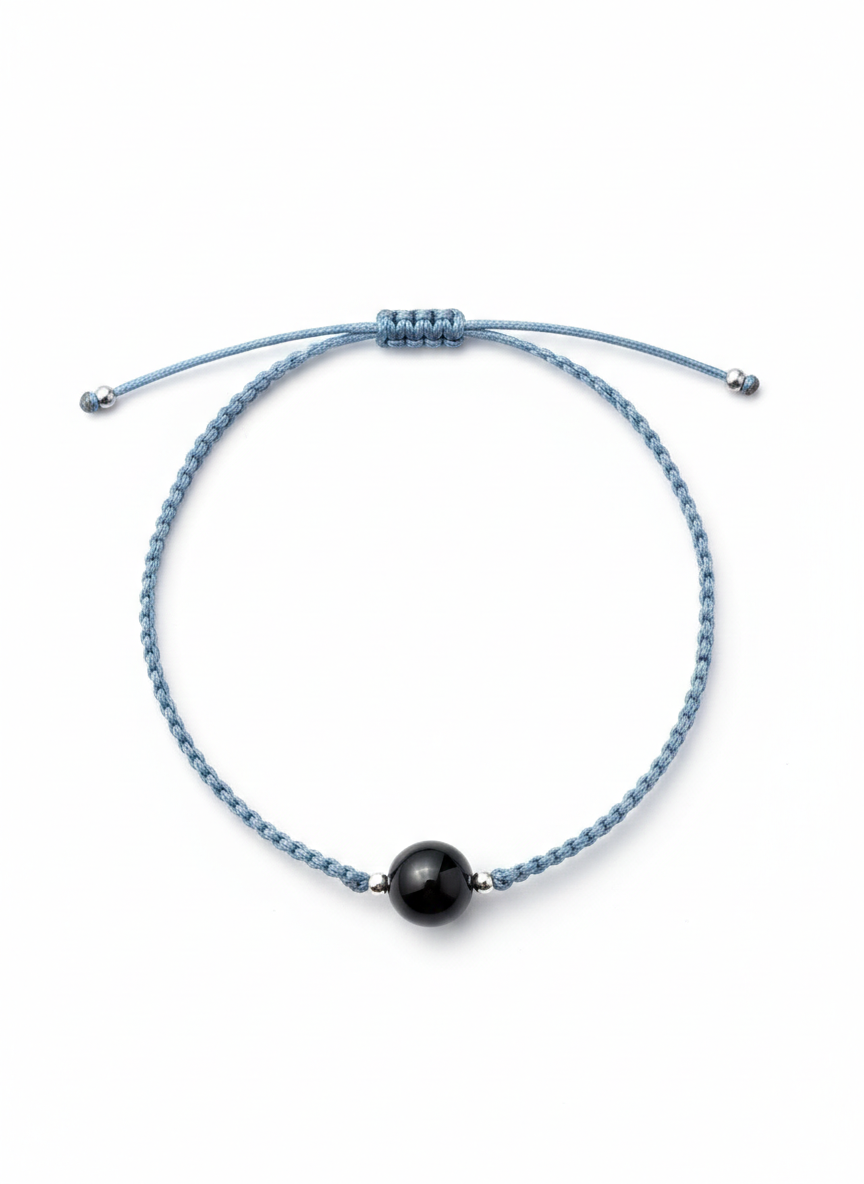 Handcrafted Lunar Orbit Bracelet