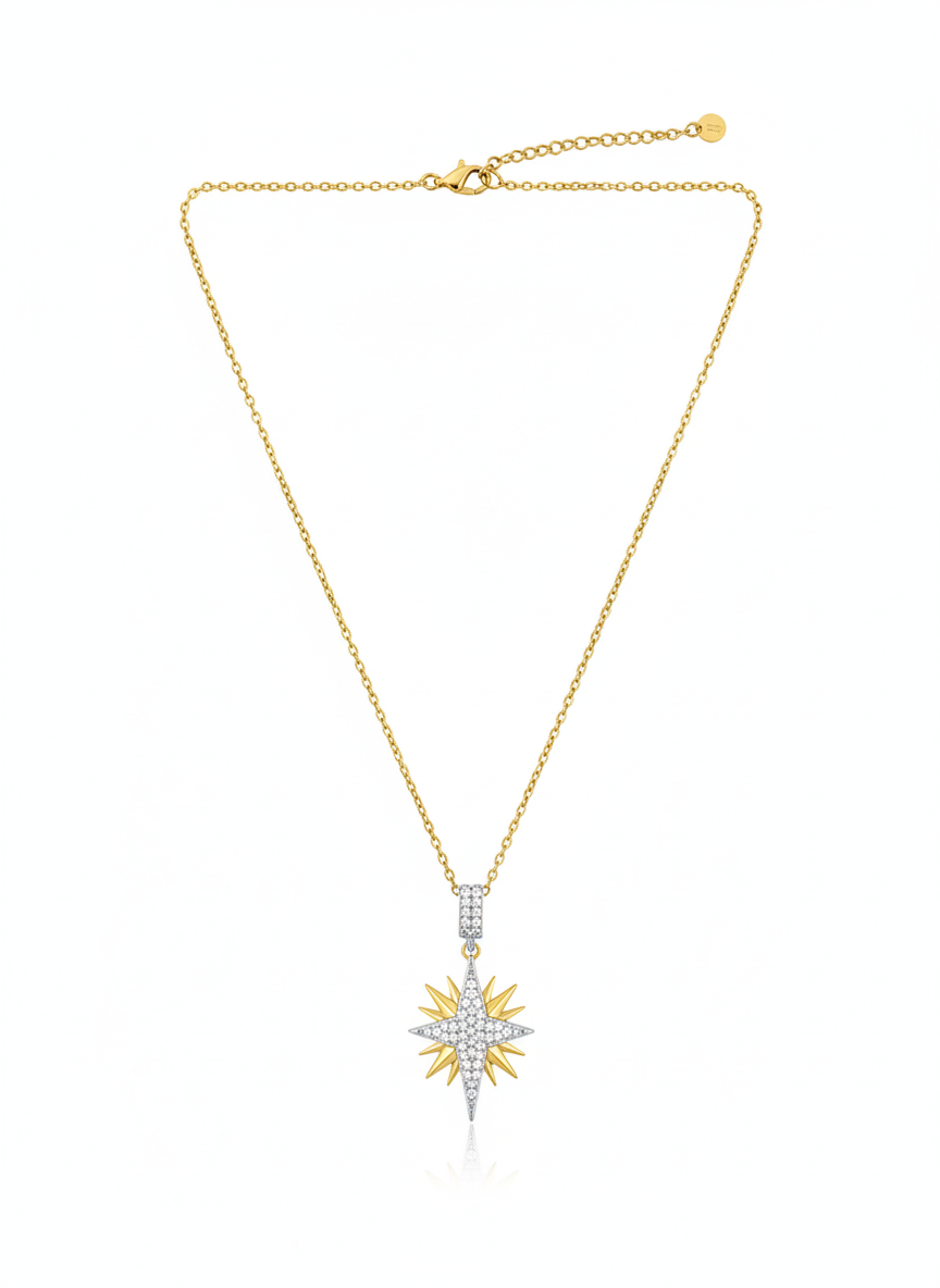 Radiant North Star Necklace