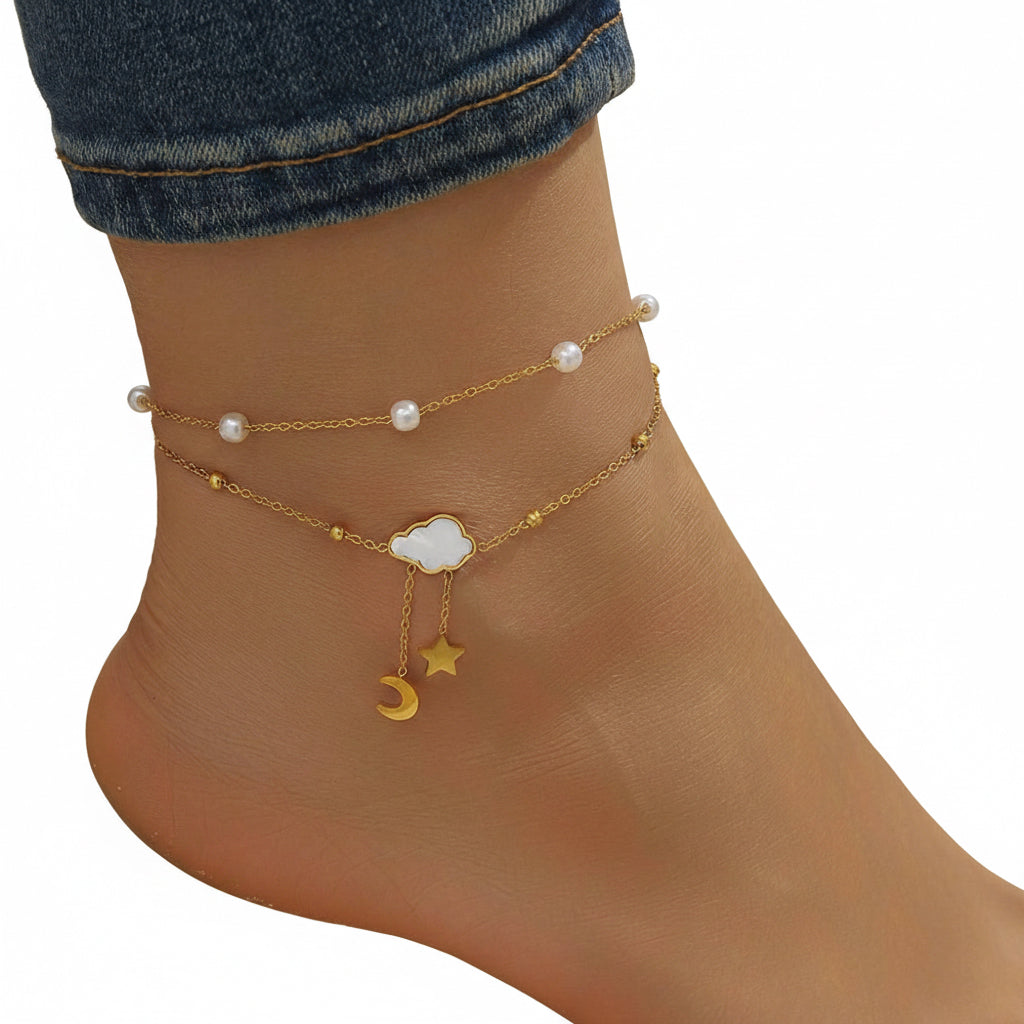 Dreamy Cloud Anklet