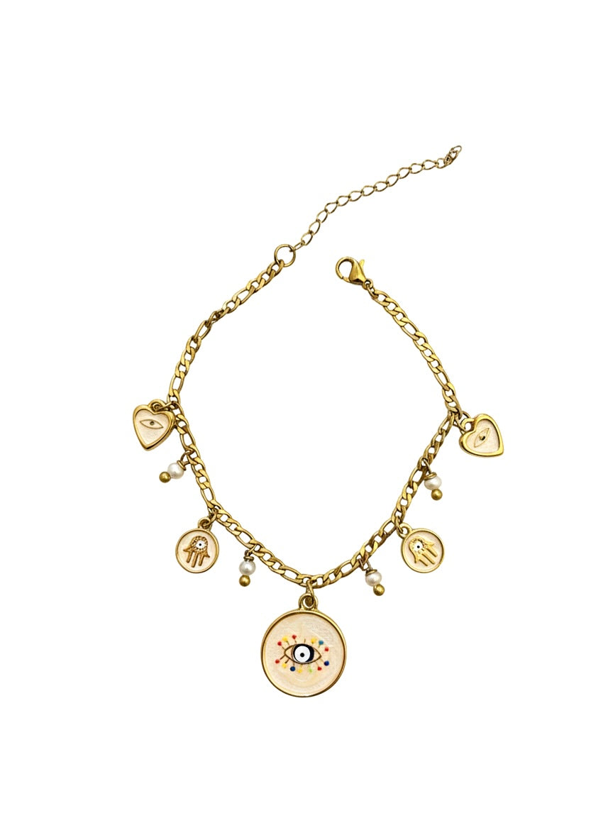 Artisan Lock & Key Bracelet