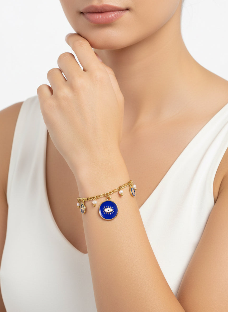 Artisan Roman Charm Bracelet