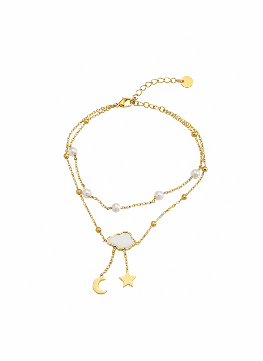 Dreamy Cloud Anklet