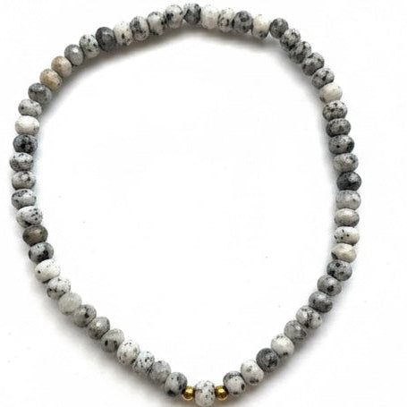 Lunar Agate Handmade Bracelet