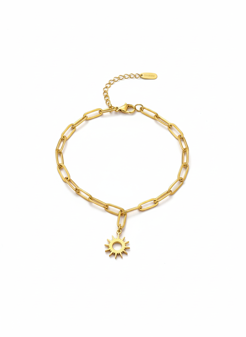 Helios Paperclip Bracelet