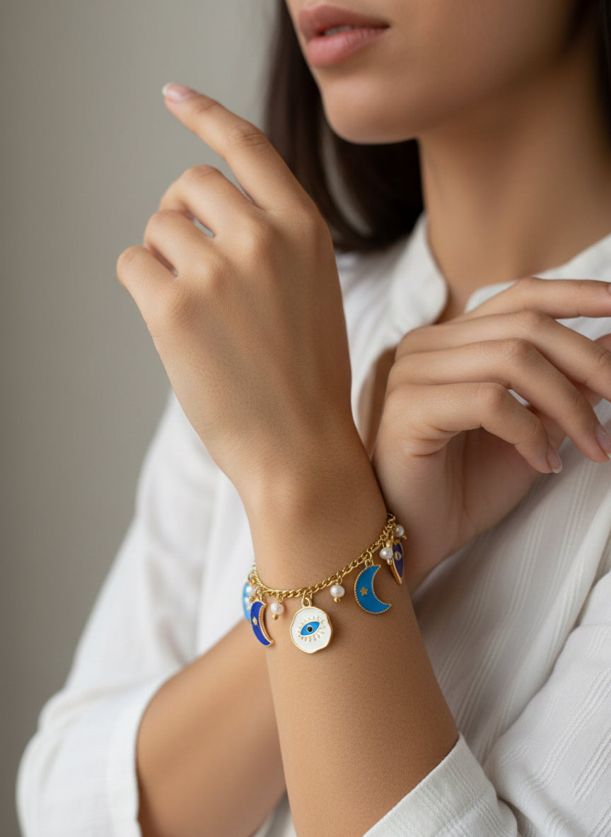Artisan Luxe Charm Bracelet