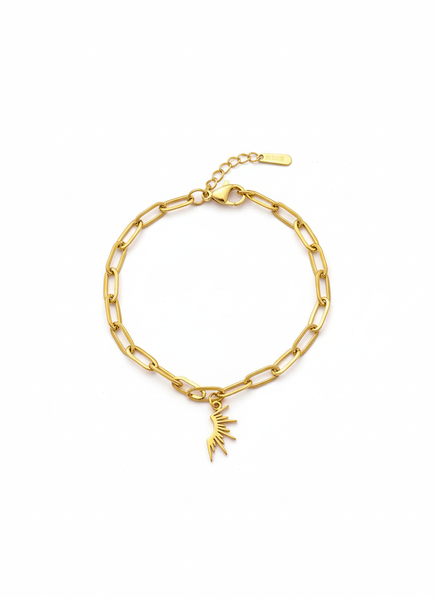 Solis Paperclip Bracelet