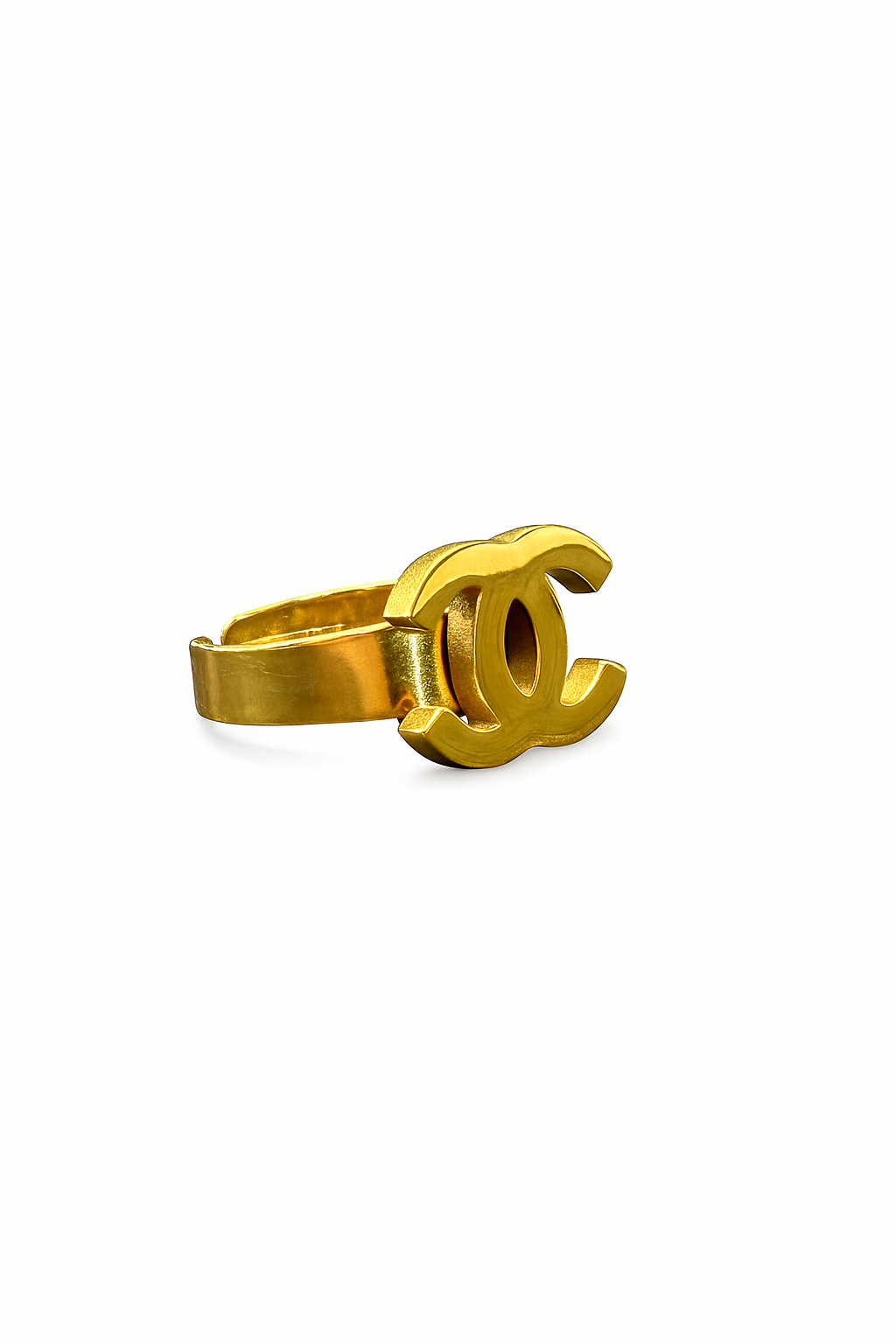 Double C Signature Ring