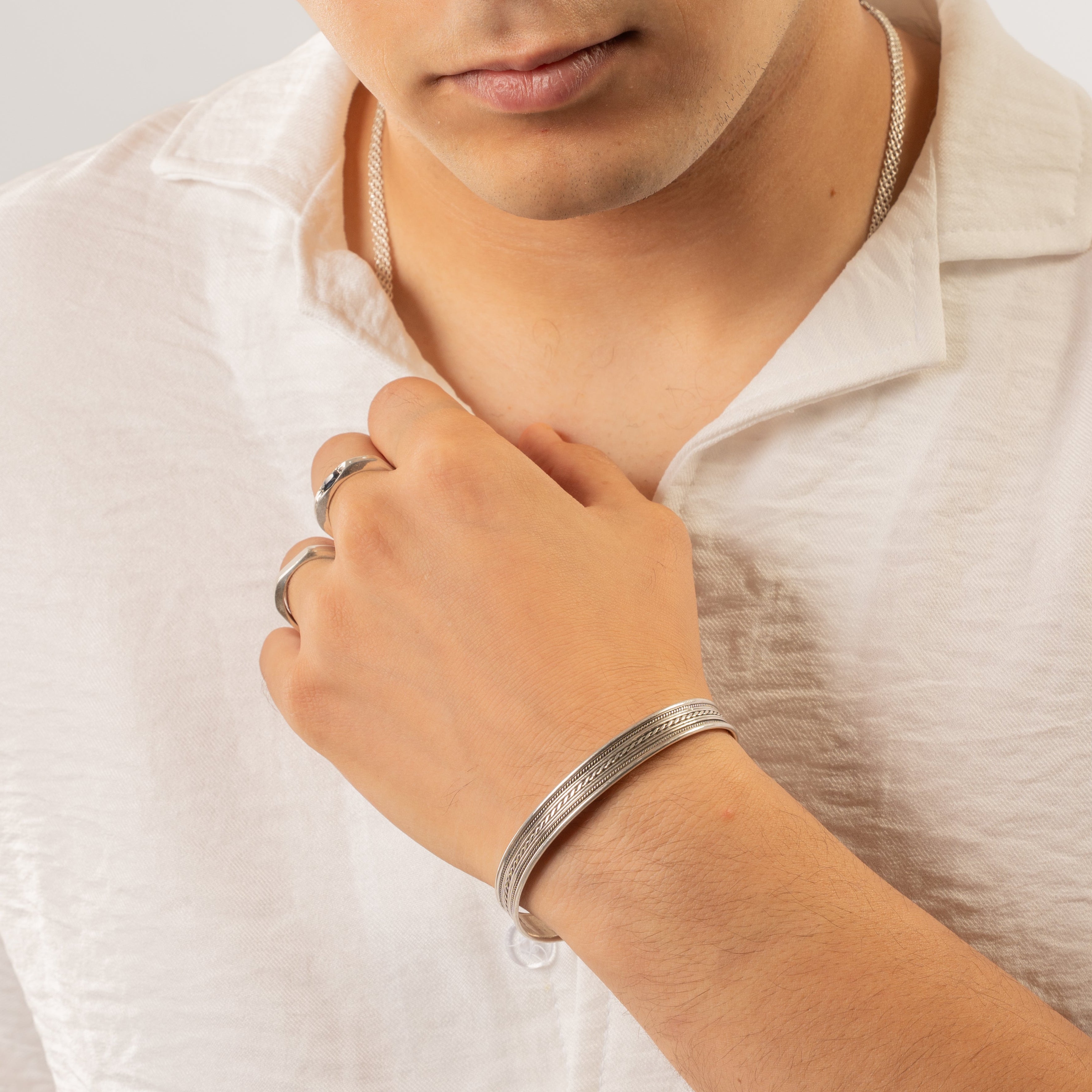 The Florentine Braid Cuff