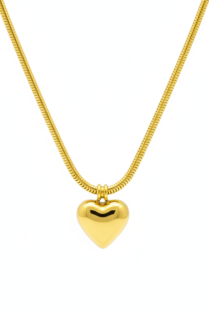 Eternal Love Liquid Gold Choker Necklace