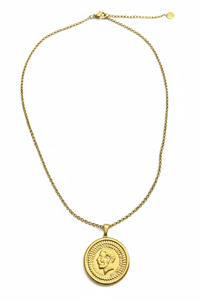 Regent Coin Pendant Necklace