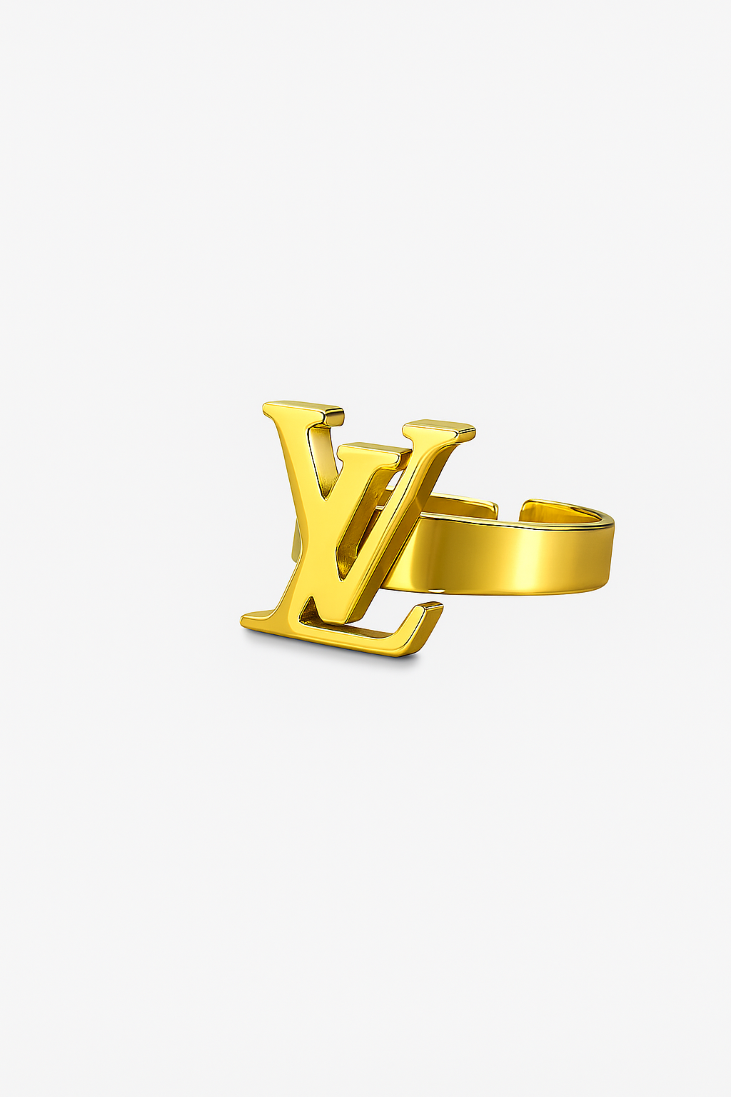 Luxury Logo LV Ring