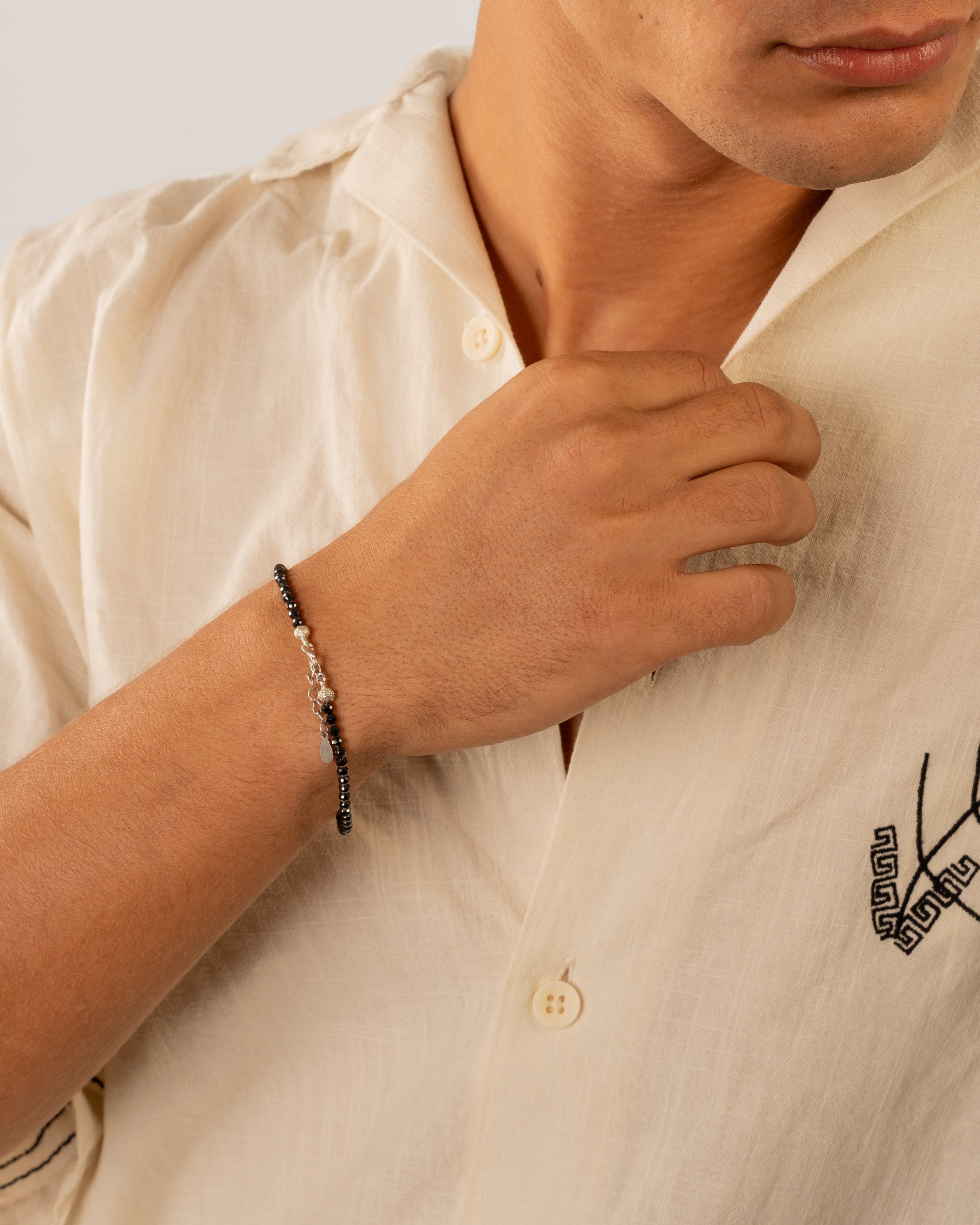 Midnight Onyx Sparkle Bracelet