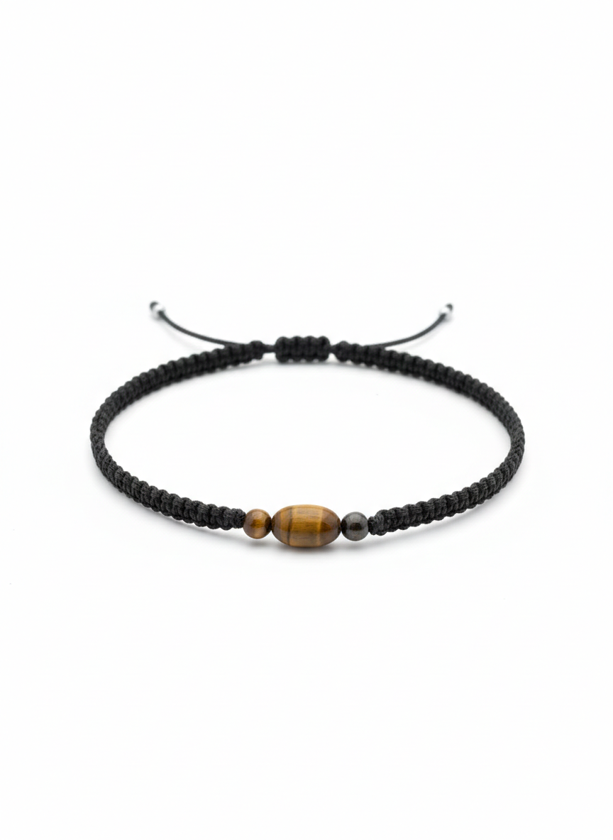 Handcrafted Tiger’s Eye Guardian Bracelet