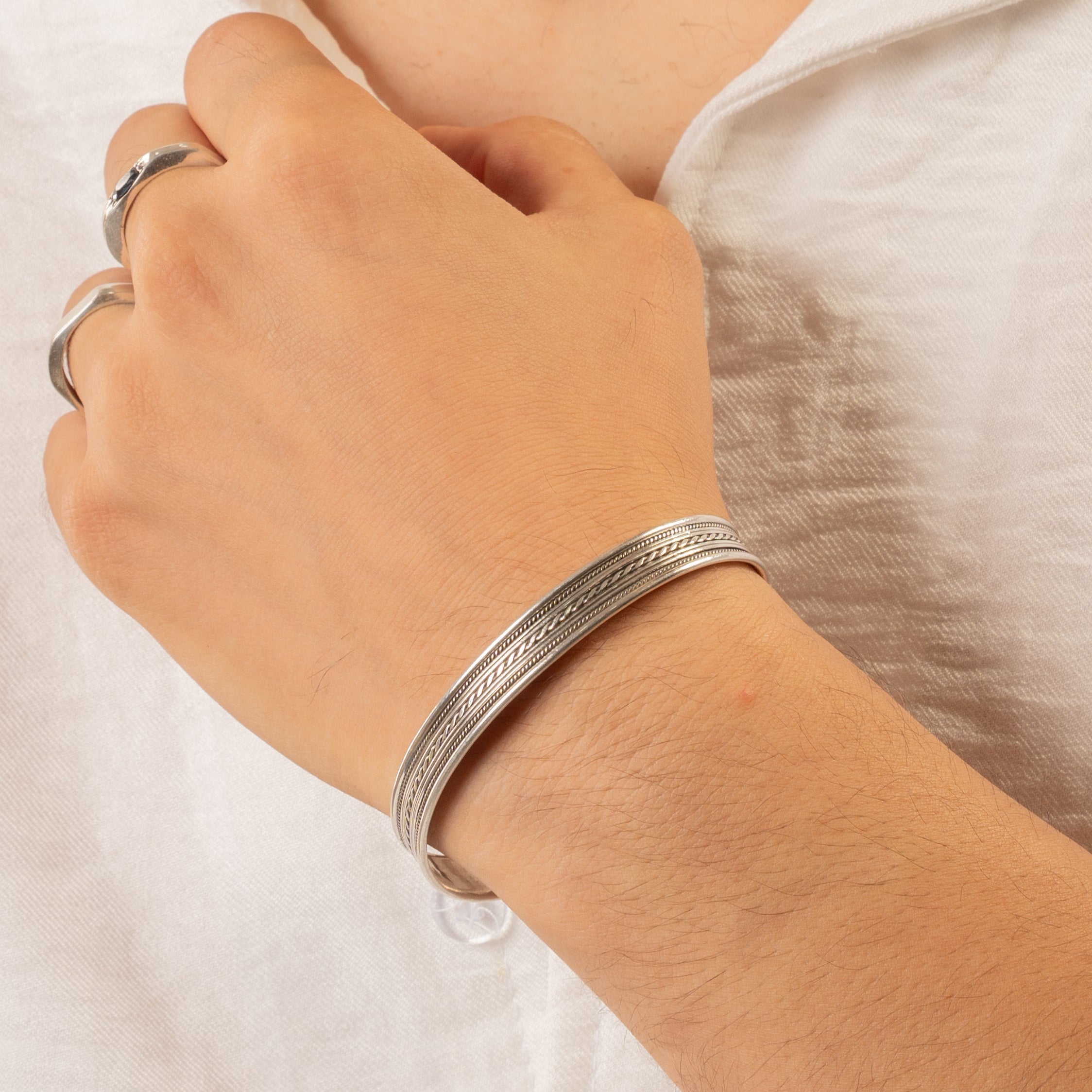 The Florentine Braid Cuff