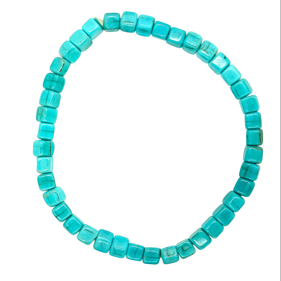 Turquoise Handmade Bead Bracelet