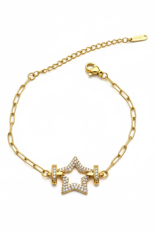 Starlight Paperclip Bracelet