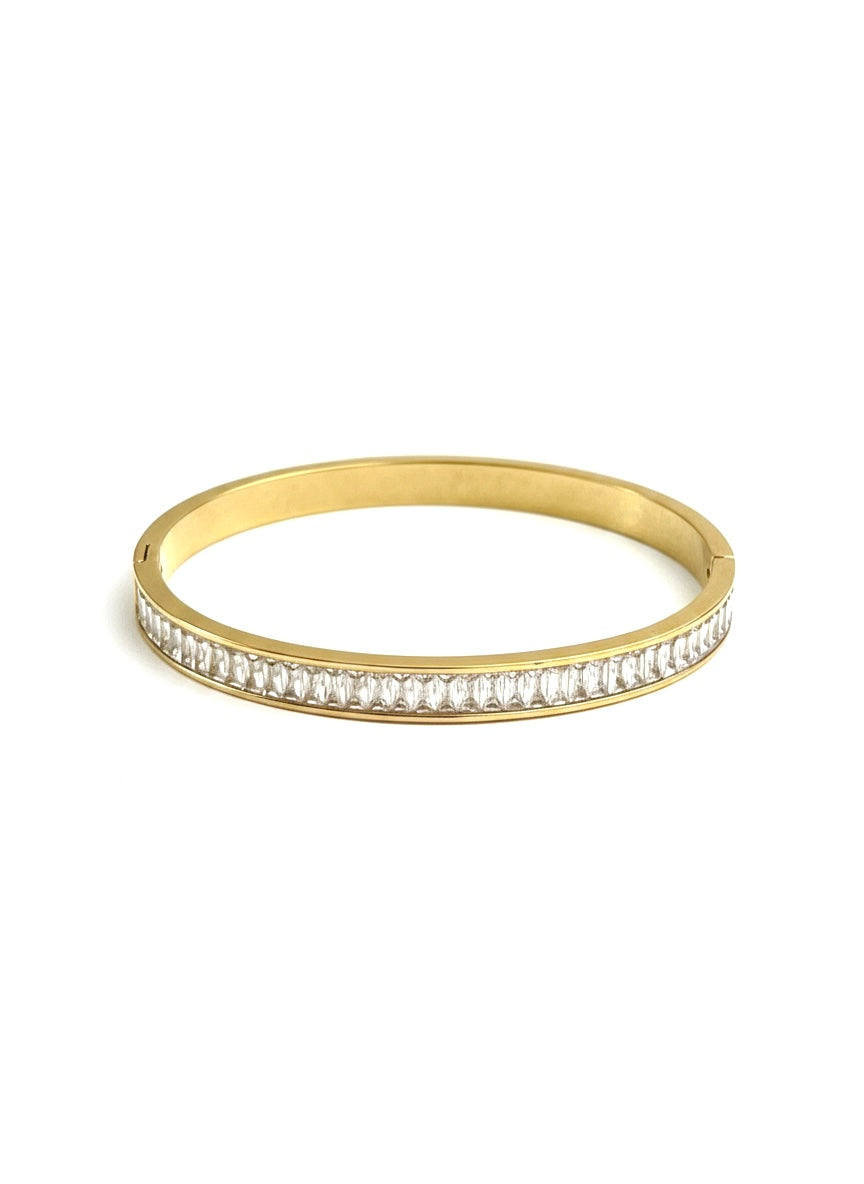 Baguette Bangle Bracelet