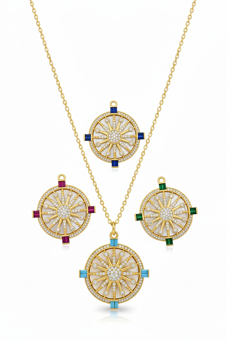 Celestial Compass Necklace