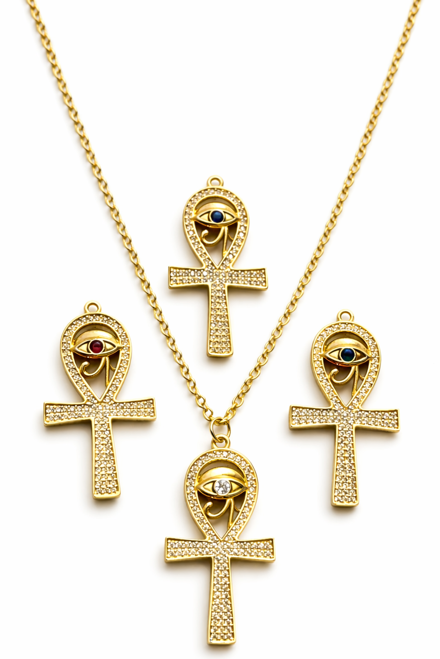 Eternal Guardian Ankh Necklace