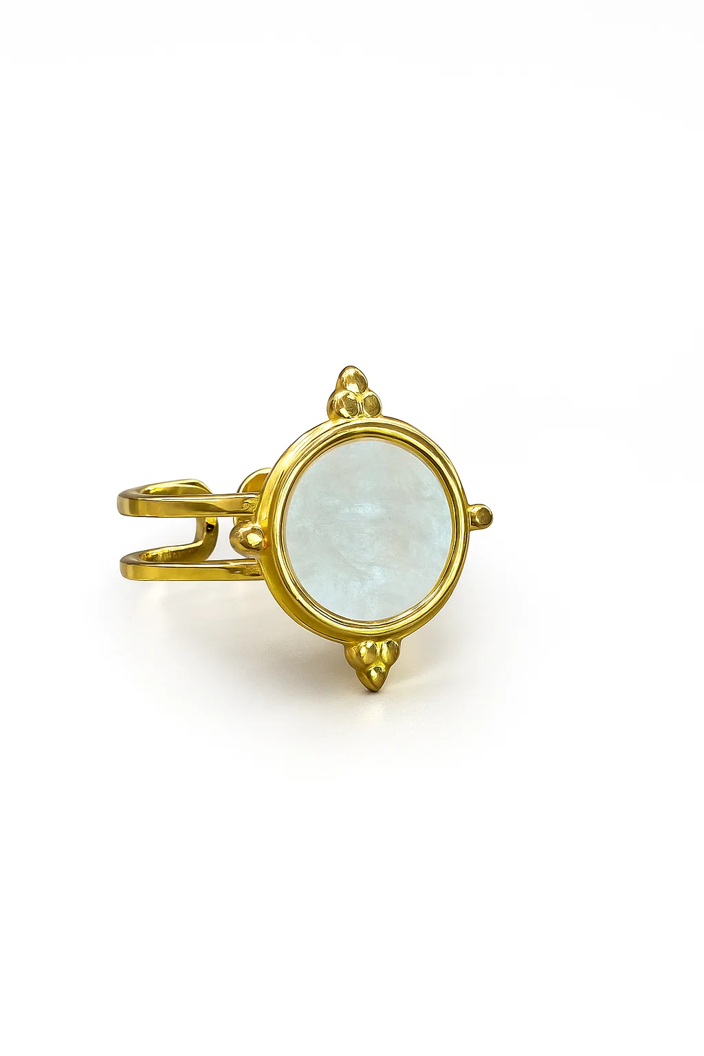 Haidy Handmade Gold Moonstone Ring