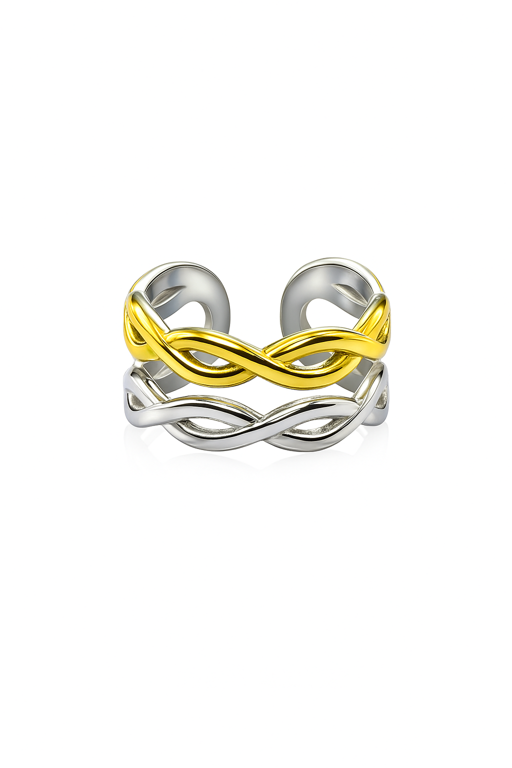 Haidy Handmade Infinity Twist Ring