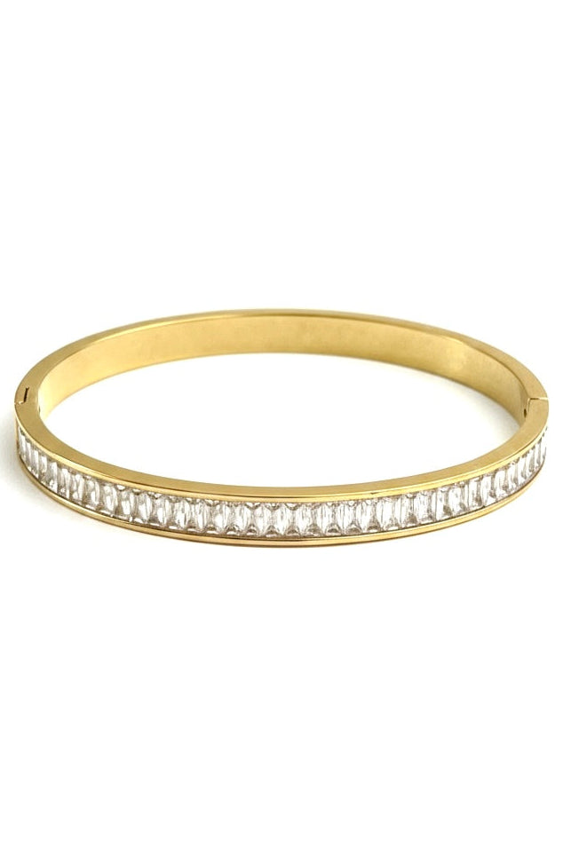Baguette Bangle Bracelet