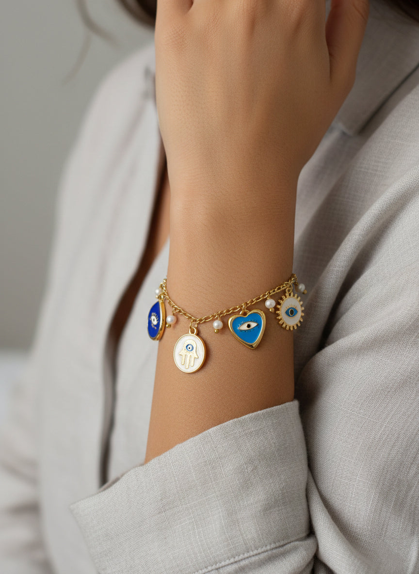 Golden Aura Charm Bracelet - Image 3