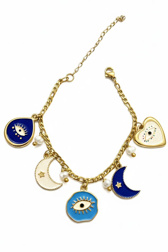 Artisan Ethereal Charm Bracelet