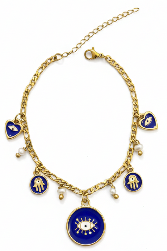 Artisan Roman Charm Bracelet